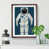 Walnut Framed