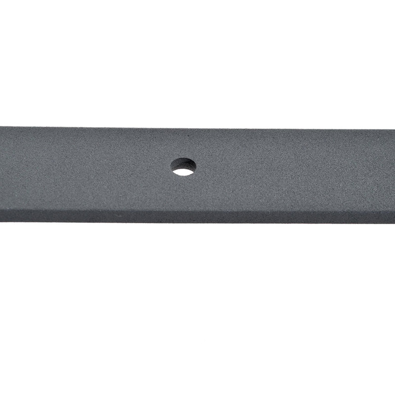 Rail plat, Noir mat, 60 po
