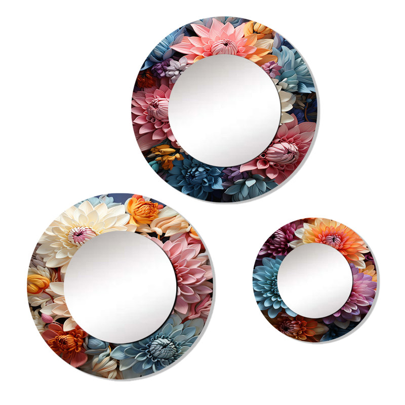 Devaj Metal Round Mirror