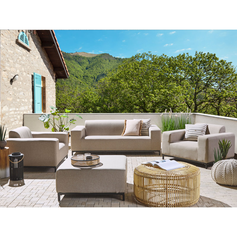 Fremantle 5 Seater Sofa Set, Beige