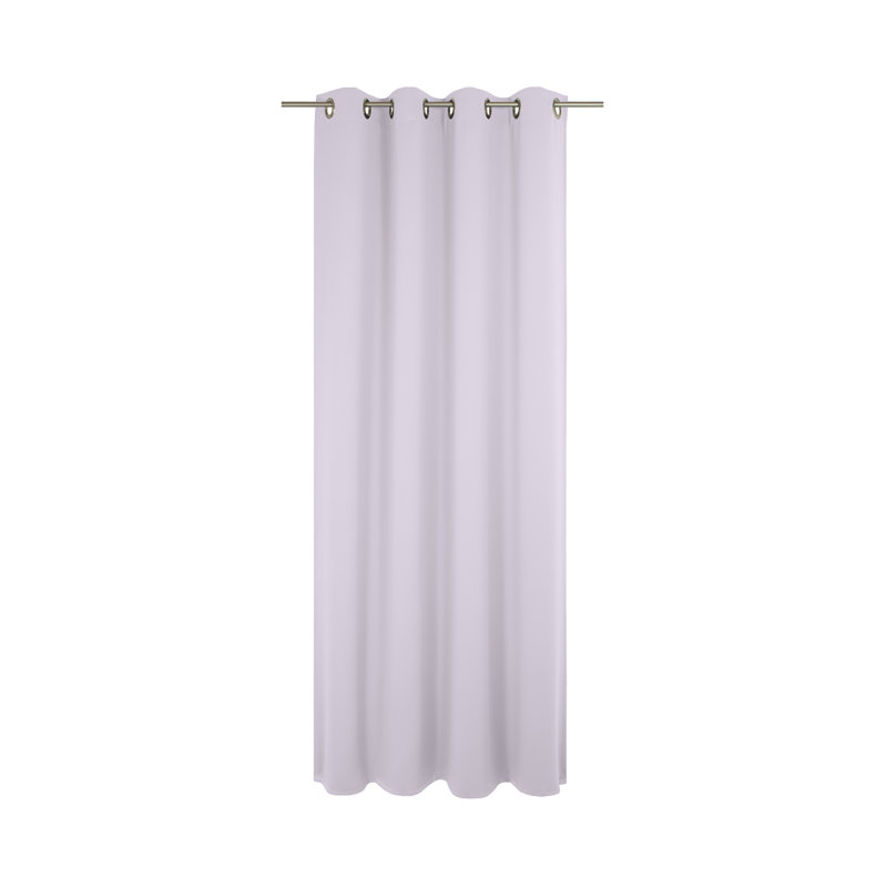 Aadhyan Room Darkening Curtain, Lilac, 132 W x 175 D cm