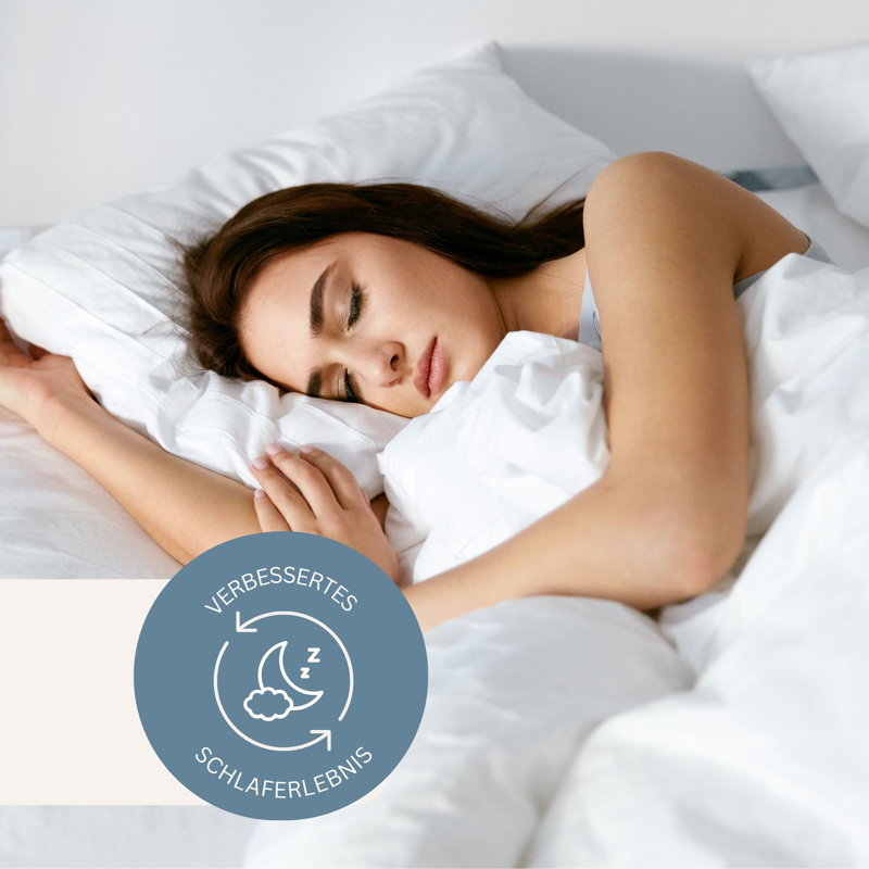 Apria White Noise Pocket Sprung Mattress, 100cm W x 200cm D, H5  Medium-Firm