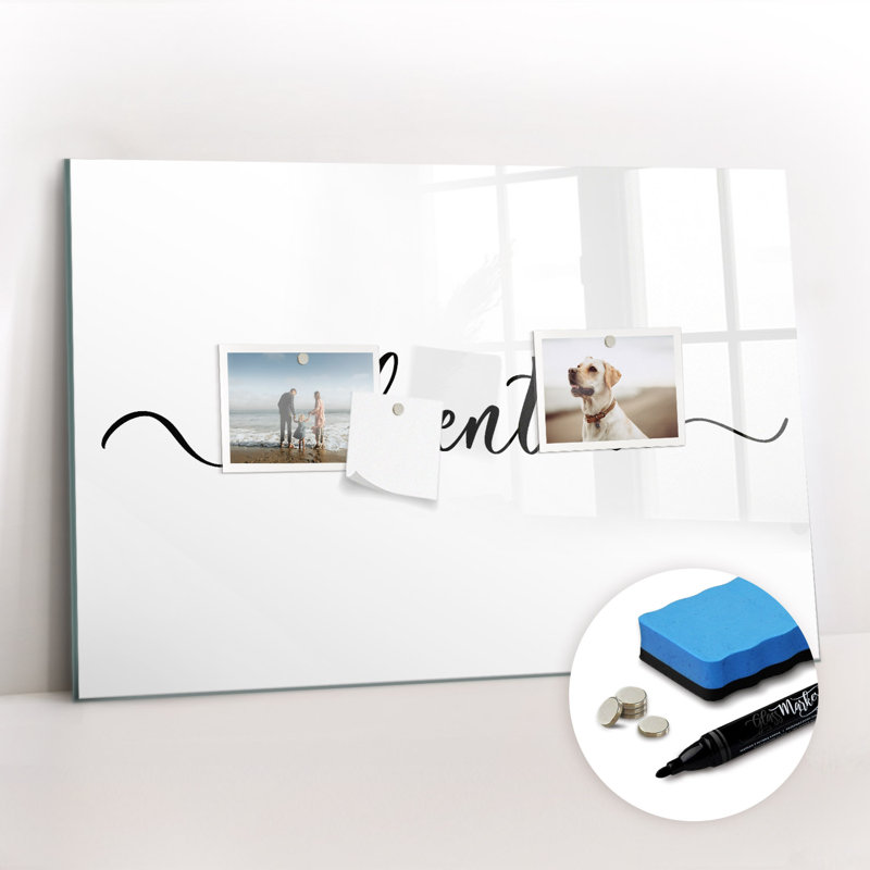 Magnetic Glass Dry Erase Board