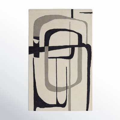 Nobu Hand-Tufted Abstract Rug