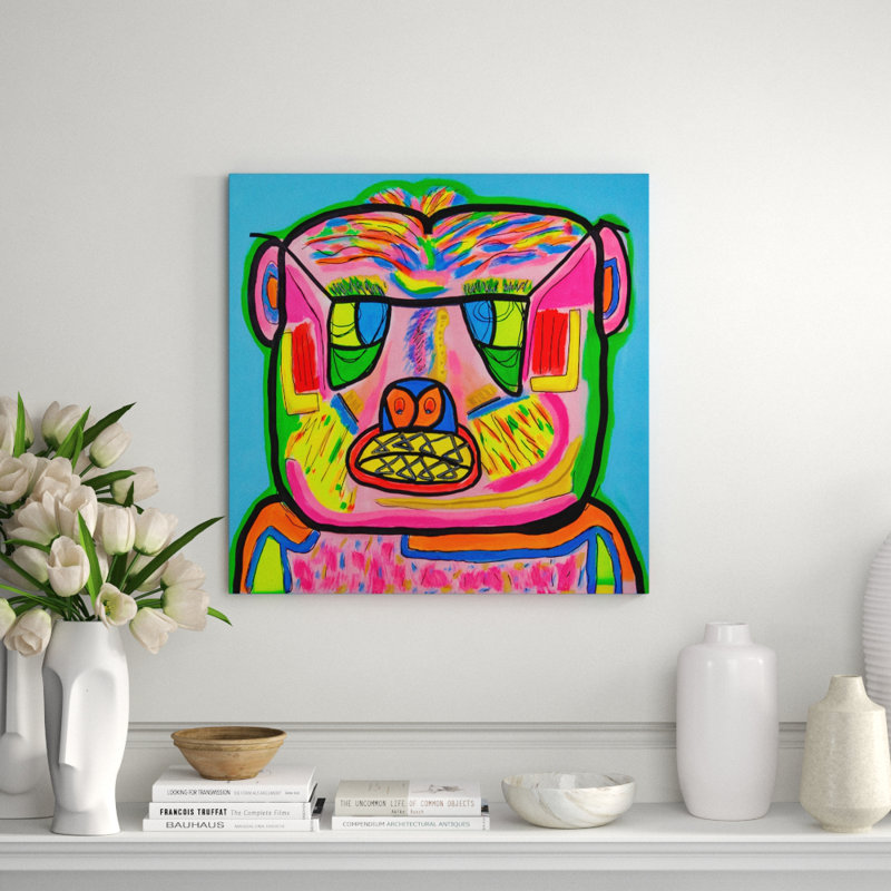 'Untitled VI' Wrapped Canvas Original Painting