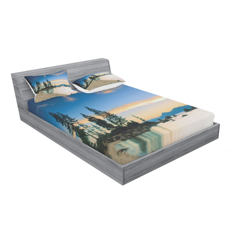 Microfiber Sheet Set, Full Sheet Set with Fitted Sheet