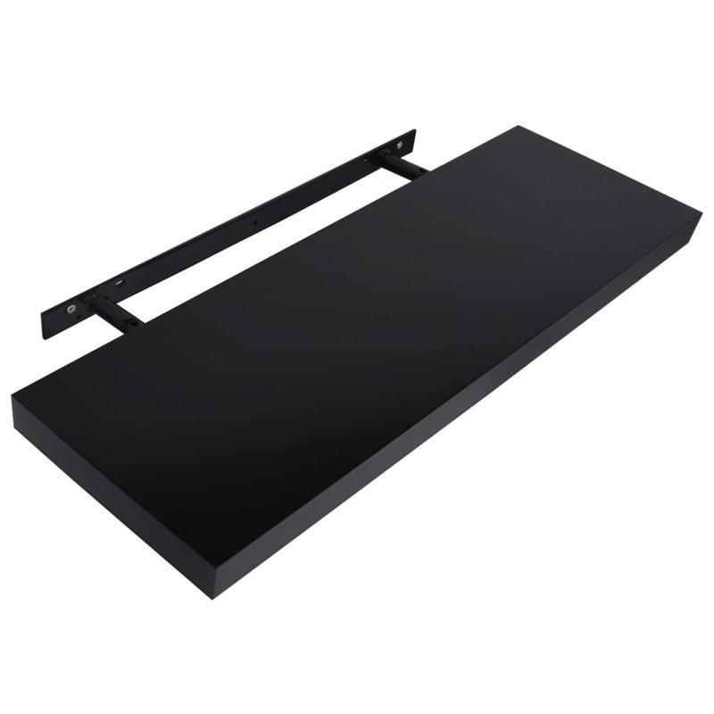 Quintan 2 Piece Floating Shelf, 3.8cm H x 100cm W x 20cm D