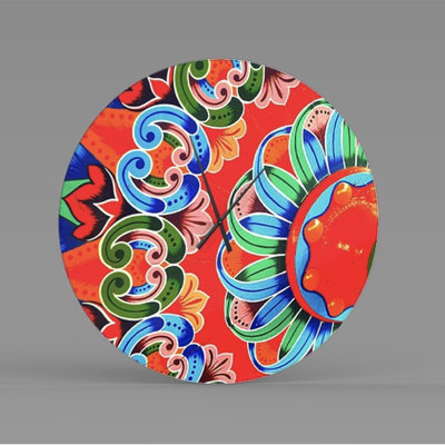 Mucella Metal Wall Clock