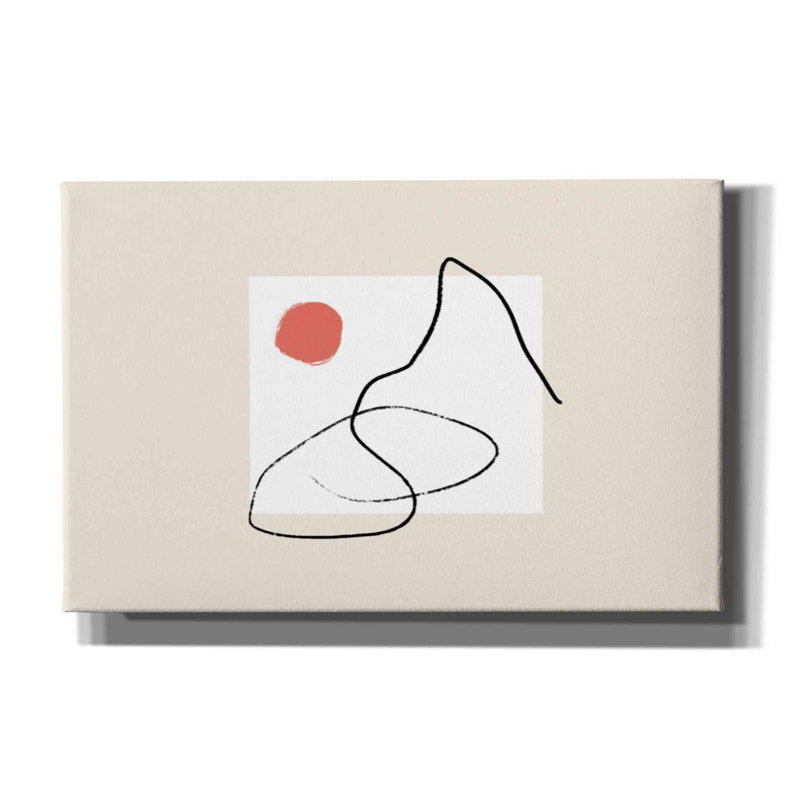 «Nordic Landscape» par - impression sur toile tendue, H 26 po x l 40 po x P 1,5 po