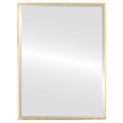 Bugarin Engineered Wood Flat Wall Mirror