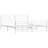 Metal Bed Frame with Headboard & Slats, No Mattress, Easy Assembly-116091939-116091933