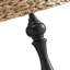 Lampe de table en résine Archo de 26 po avec abat-jour tissé à la main pour chambre à coucher Arcola-125368444
