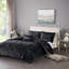 Luxueux ensembles de literie matelassés en velours de polyester pour les chambres glamour