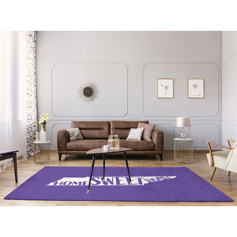 Tapis en poly-chenille tennessee à la maison, Rectangle 9 pi x 12 pi