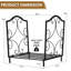 Hubertine 49cm W Metal Log Rack