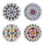 Mikasa Painted Medallion 6 In. Appetizer Plates