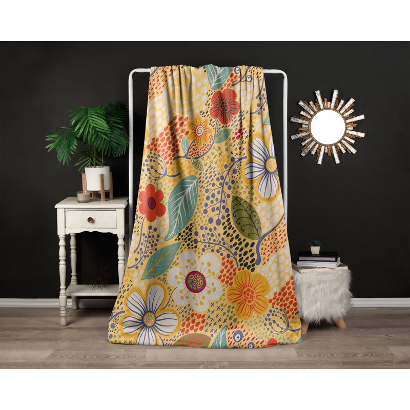 Throw Blanket, 80" L x 68" W