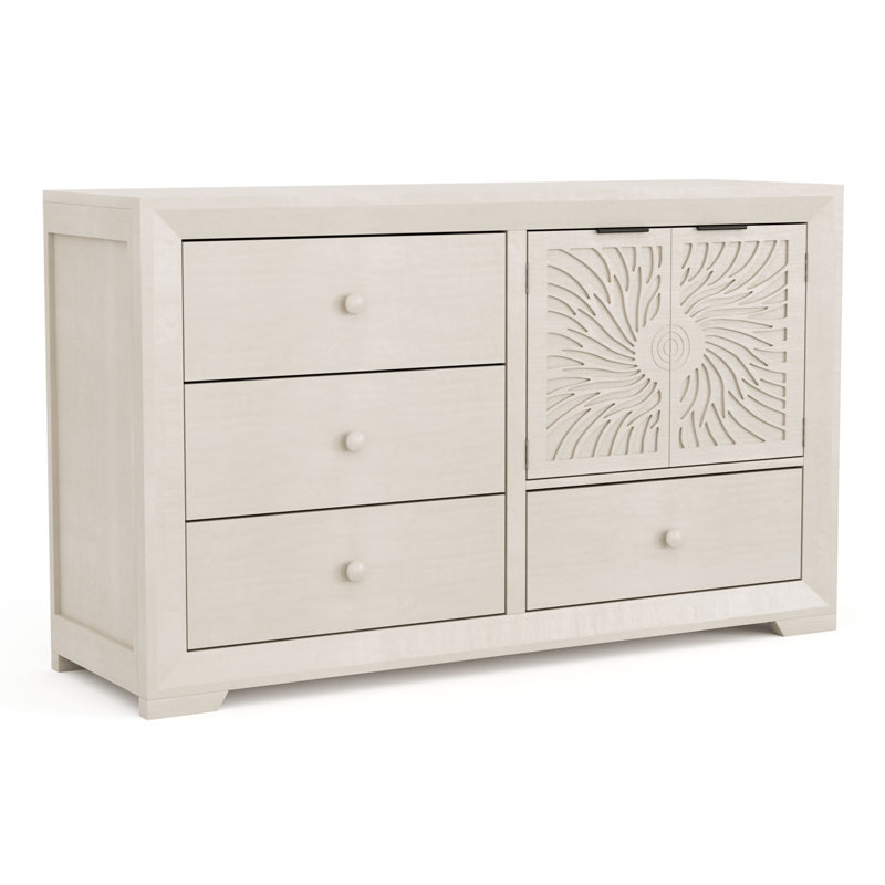 Commode combinée 4 tiroirs Aubrieana