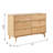 Yarber 6 Drawer Solid Wood Double Dresser-1658780849
