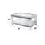 Table basse Choi avec rangement en miroir