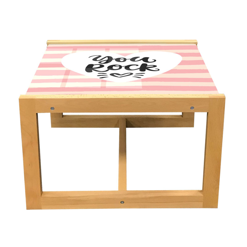 Jaderrick Trestle Coffee Table, 40cm H x 46.5cm W x 62cm D
