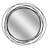 Baeddan Metal Flat Wall Mirror-545581791