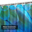 Rideau de douche Green Bird Feathers-129036478