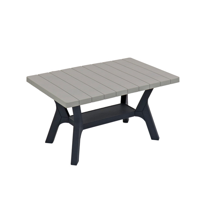 Berkley 4-Person Dark Blue and Gray Polypropylene Outdoor Seating Set