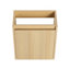 Meuble-lavabo peu encombrant en bois durable au design fonctionnel