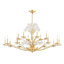 Beaumont 20 Light Chandelier - Clear Glass