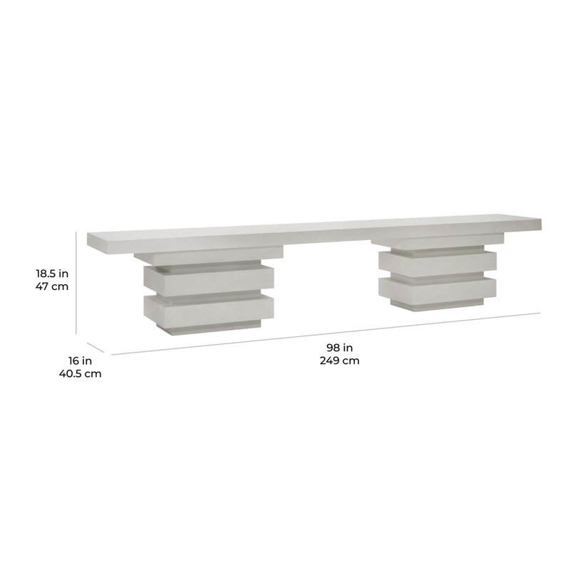 Provenance Signature Dining Bench