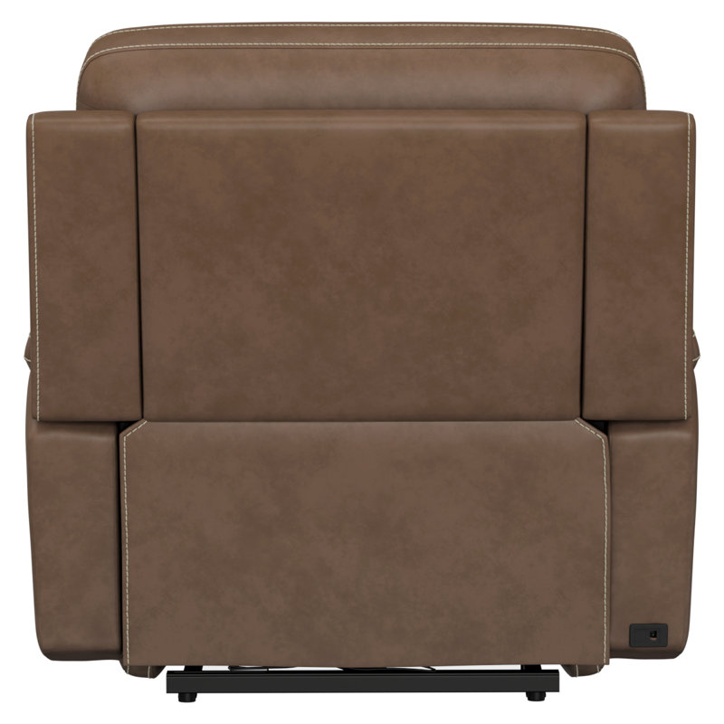brown zero gravity dual power recliner