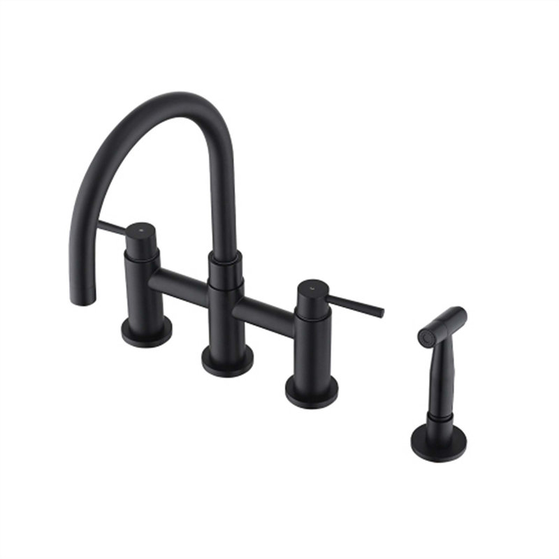 Red Cloud Pull Out Kitchen Faucet, Matte Black