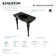 Imperial Ceramic 36" Console Bathroom Sink with Overflow