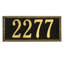 Egg and Dart 1-Line Wall Address Plaque-2140587682-2140587686