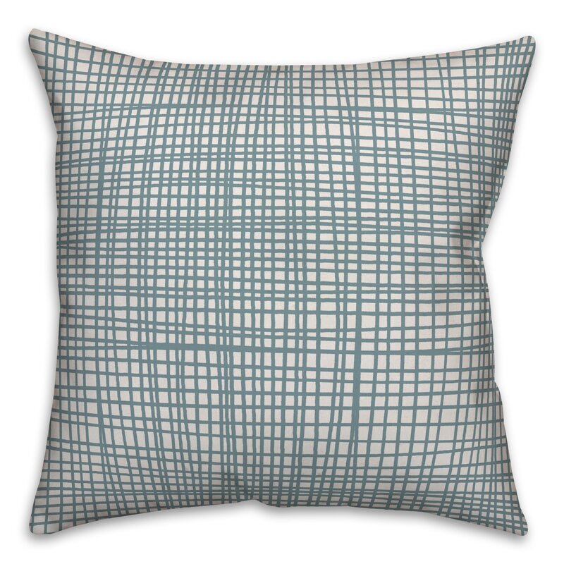 Wrought Studio Sotomayor Crisscross Throw Pillow & Reviews | Wayfair