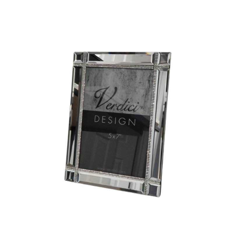 Cadre photo miroir 5 x 7 po, 5 po x 7 po