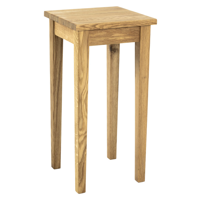Morwenna 30cm W Solid Wood Bedside Table