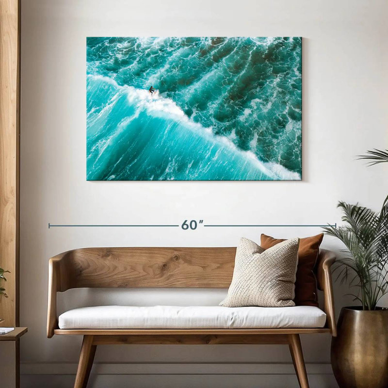 Catch The Wave, 30" H x 45" W