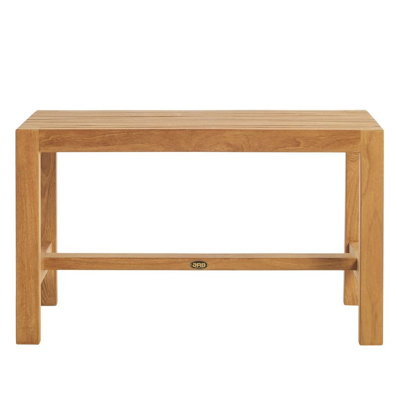 29.5 in. W Teak Shower Bench