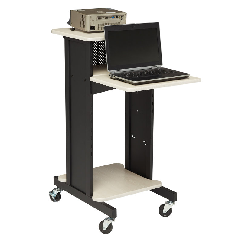 40.5'' H x 18'' W AV Cart with Wheels