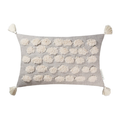 Polka Dots Rectangular Cushion Cover