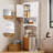 Manufactured Wood Freestanding Over the Toilet Storage Cabinet-1941227694