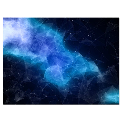 " Blue Nebula In Cosmos "