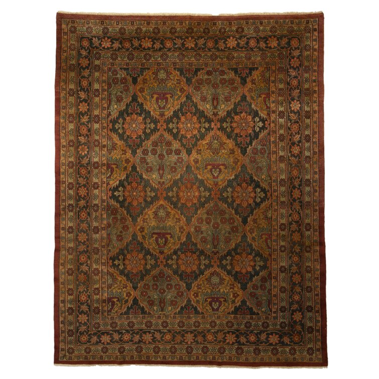 Algunde One-of-a-Kind 9' X 12' Area Rug in Red