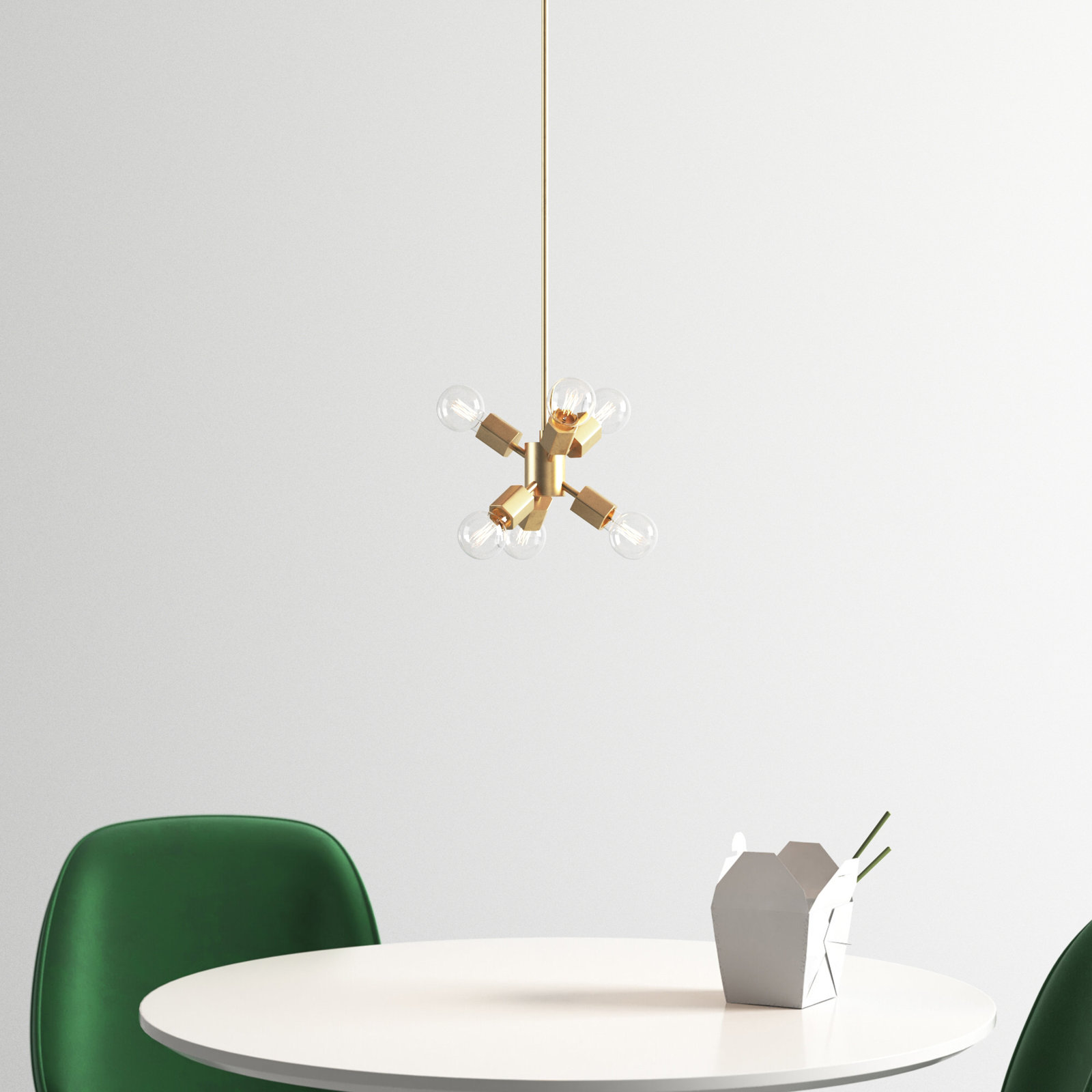 6 Light Pendant