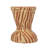 5'' H Paper Mache Tabletop Candlestick