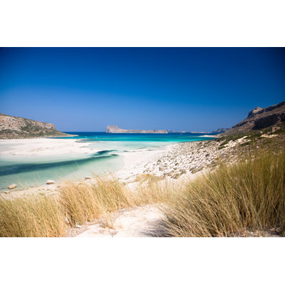 Blue Lagoon Beach by Opla - Wrapped Canvas Print