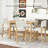 5-Piece Counter Height Dining Table With 4 Chairs