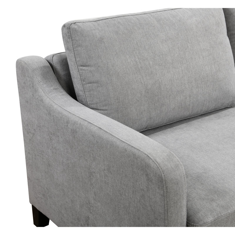 Futon de salon moderne, convertible 3 en 1 avec lit gigogne, réglable, lit blanc gris,